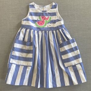 Kelly’s Kids Striped Watermelon Dress